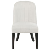  Coaster Furniture Leandro 115392 Set of 2 Upholstered Dining Side Chair - Cream IMAGE 5
