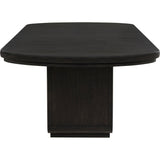 Coaster Furniture Leandro 115391 78-inch Extension Dining Room Table - Burnished Black IMAGE 7