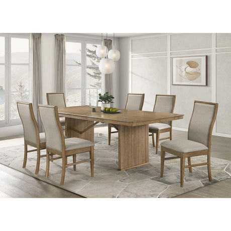  Coaster Furniture Adina 193612 Set of 2 Upholstered Dining Side Chair - Barley IMAGE 12