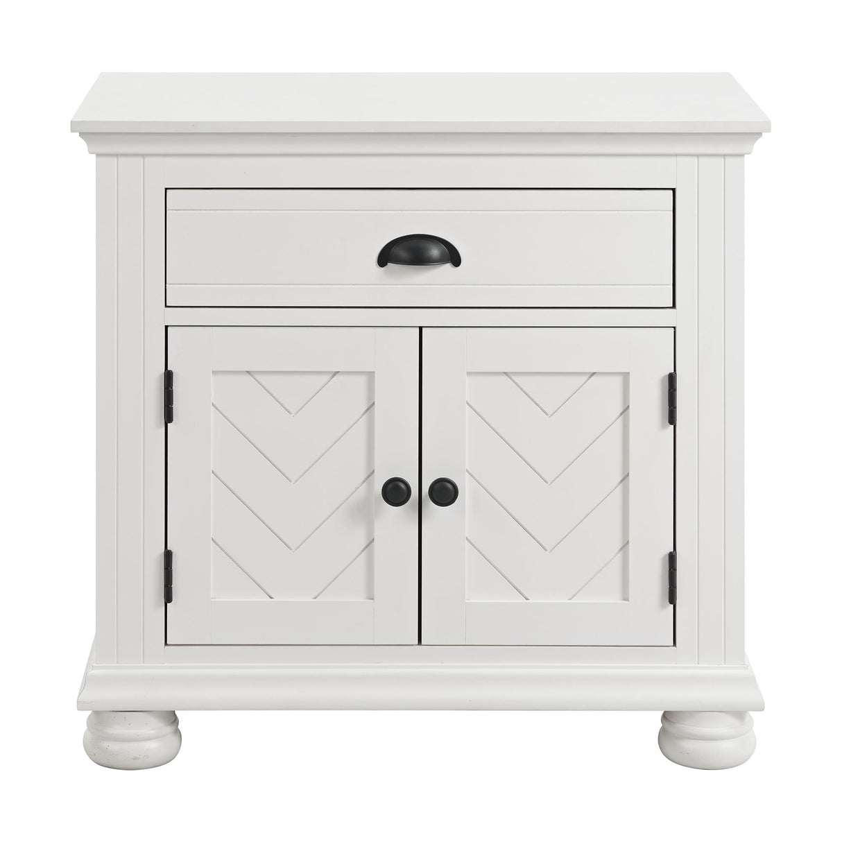  Elements International Kona B-9340-7-NS 1-Drawer Nightstand IMAGE 2