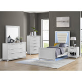  Elements International Denmark B-14260-7-NS1 1-Drawer Nightstand IMAGE 3