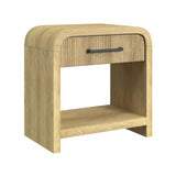  Elements International Ridgemont B-14440-6-NS1 1-Drawer Nightstand IMAGE 1