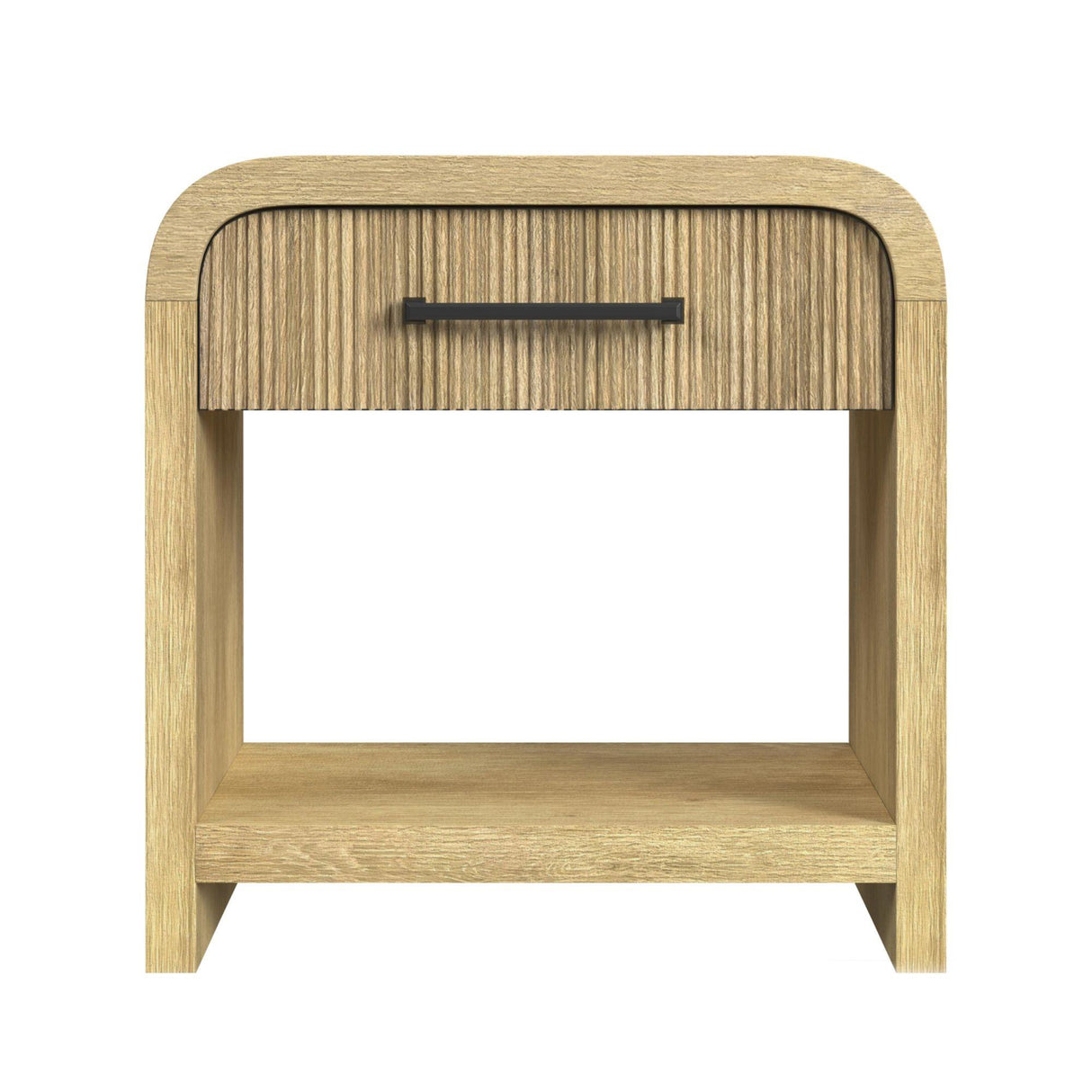  Elements International Ridgemont B-14440-6-NS1 1-Drawer Nightstand IMAGE 2