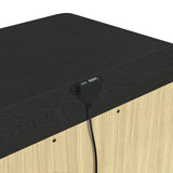 Elements International Ridgemont B-14440-8W-NS1 1-Drawer Nightstand IMAGE 6