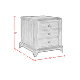  Elements International Phillipe T-5210-5-CB 2-Drawer Cabinet IMAGE 12