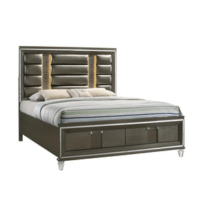  Elements International Twenty Nine TN600KB 2-Drawer King Storage Bed IMAGE 1