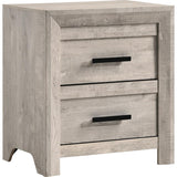  Elements International Eleanor EL700NSZS 2-Drawer Nightstand IMAGE 1