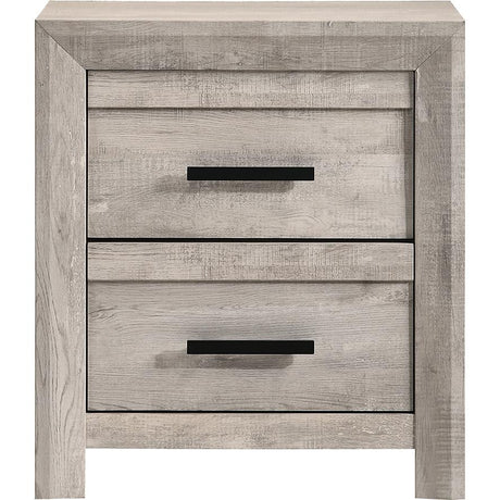  Elements International Eleanor EL700NSZS 2-Drawer Nightstand IMAGE 2
