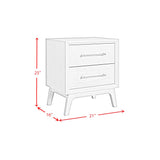  Elements International Westland B-13000-6-NS 2-Drawer Nightstand IMAGE 8