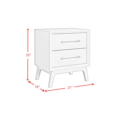 Elements International Westland B-13000-6-NS 2-Drawer Nightstand IMAGE 8