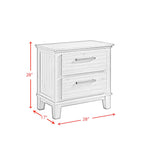  Elements International Jolene JL350NS 2-Drawer Nightstand IMAGE 11