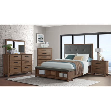  Elements International Jolene JL350NS 2-Drawer Nightstand IMAGE 4