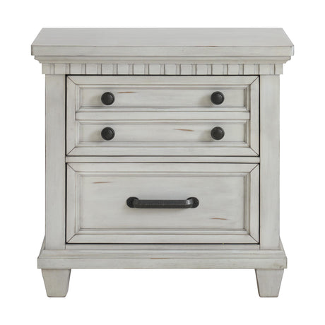  Elements International McCoy B-10530-7-NS 2-Drawer Nightstand IMAGE 2