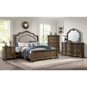  Elements International Madison Park B-10460-5-NS 2-Drawer Nightstand IMAGE 1