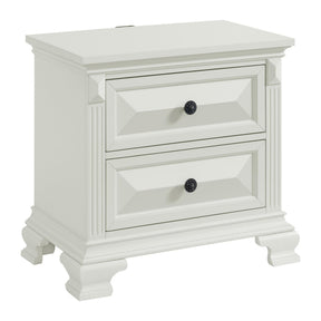  Elements International Bridgestone B-10980-7-NS 2-Drawer Nightstand IMAGE 1