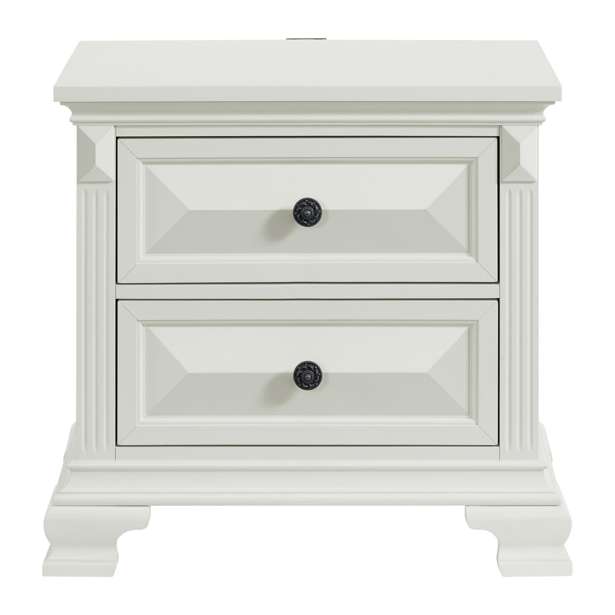  Elements International Bridgestone B-10980-7-NS 2-Drawer Nightstand IMAGE 2
