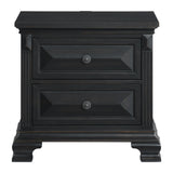  Elements International Bridgestone B-10980-8-NS 2-Drawer Nightstand IMAGE 2