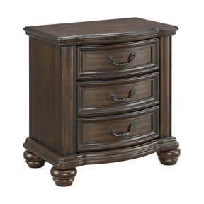  Elements International Brunswick B-13070-5-NS 2-Drawer Nightstand IMAGE 1