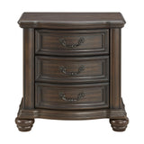  Elements International Brunswick B-13070-5-NS 2-Drawer Nightstand IMAGE 2