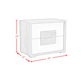  Elements International San Matteo B-16010-7-NS2 2-Drawer Nightstand IMAGE 10