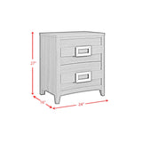  Elements International Tobias B-15990-8-NS 2-Drawer Nightstand IMAGE 9