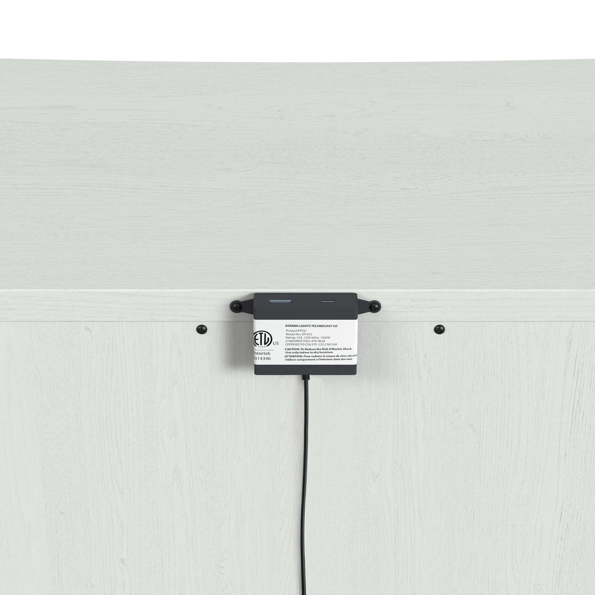  Elements International Tobias B-15990-7-NS 2-Drawer Nightstand IMAGE 6