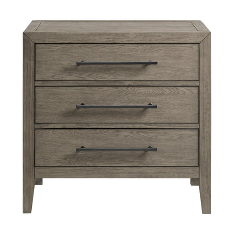  Elements International Versailles Contemporary B-3690-3-NS 3-Drawer Nightstand IMAGE 2