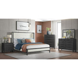  Elements International Versailles Contemporary B-3690-8-NS 3-Drawer Nightstand IMAGE 3