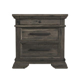  Elements International Park Ridge B-13130-8-NS 3-Drawer Nightstand IMAGE 2