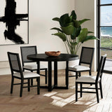  Elements International Bahama Breeze D-16730-8-RDT1 47.5" Round Dining Table IMAGE 3