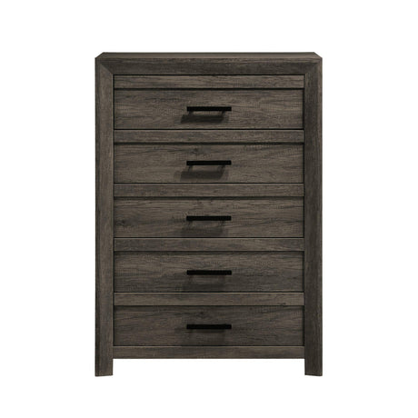  Elements International Eleanor EL400CHZS 5-Drawer Chest IMAGE 2