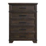  Elements International Colorado City B-13010-8-CH1 5-Drawer Chest IMAGE 2