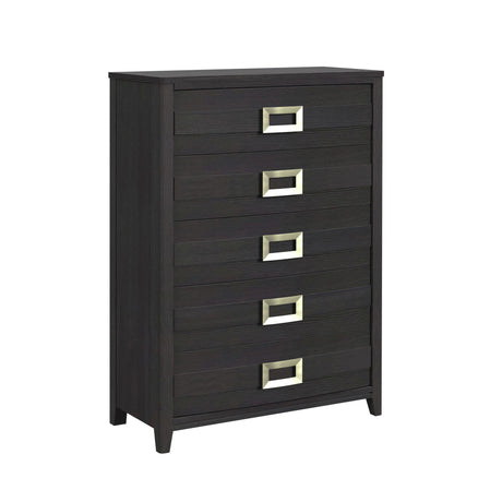  Elements International Tobias B-15990-8-CH 5-Drawer Chest IMAGE 1