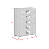  Elements International Tobias B-15990-7-CH 5-Drawer Chest IMAGE 9