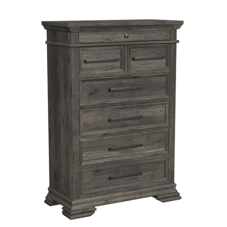  Elements International Park Ridge B-13130-8-CH 6-Drawer Chest IMAGE 1