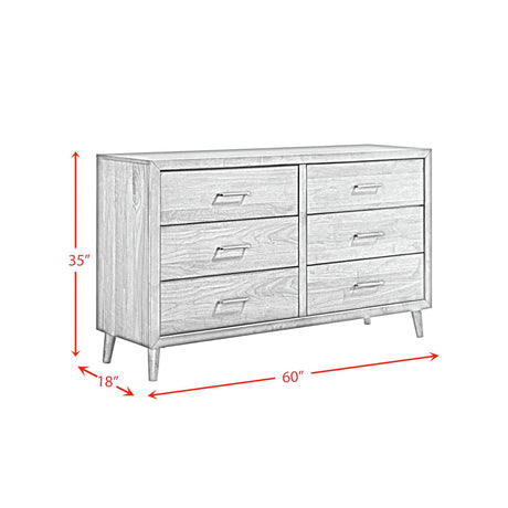  Elements International Malibu MC400DR 6-Drawer Dresser IMAGE 10