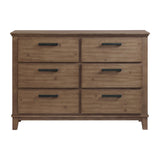  Elements International Jolene JL300DR 6-Drawer Dresser IMAGE 2