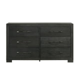  Elements International Allan B-3410-8-DR 6-Drawer Dresser IMAGE 2