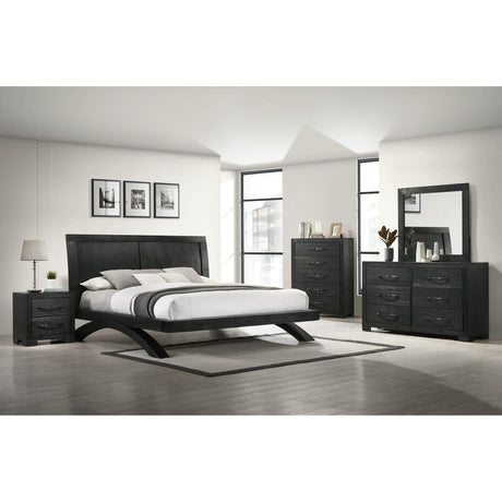  Elements International Allan B-3410-8-DR 6-Drawer Dresser IMAGE 3