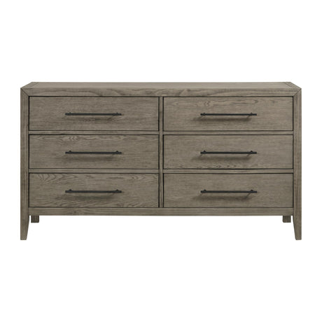  Elements International Versailles Contemporary B-3690-3-DR1 6-Drawer Dresser IMAGE 2