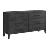  Elements International Versailles Contemporary B-3690-8-DR1 6-Drawer Dresser IMAGE 1