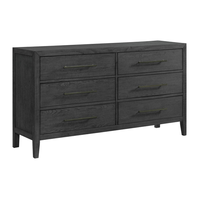  Elements International Versailles Contemporary B-3690-8-DR1 6-Drawer Dresser IMAGE 1