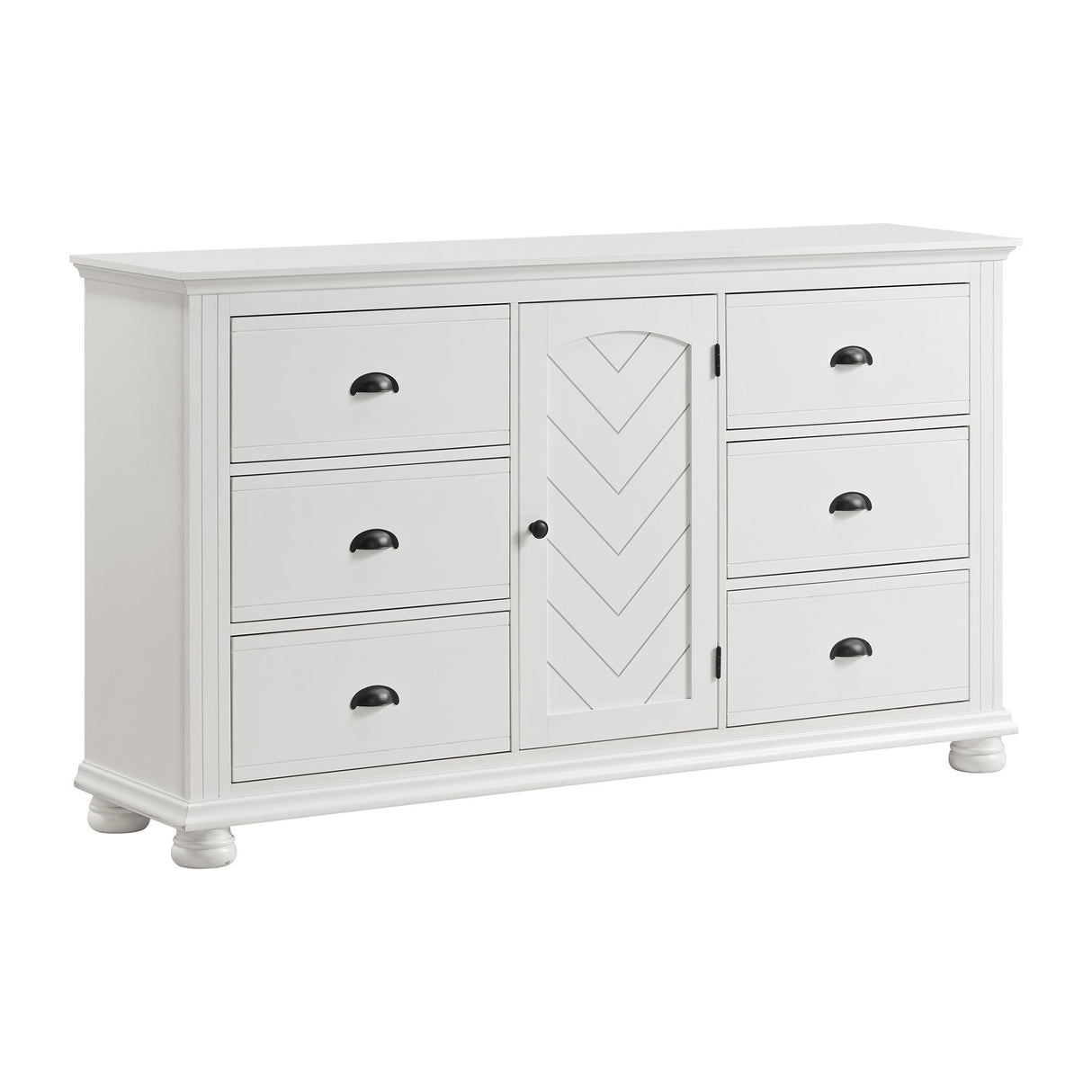  Elements International Kona B-9340-7-DR 6-Drawer Dresser IMAGE 1