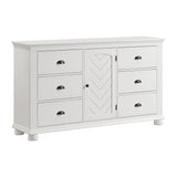  Elements International Kona B-9340-7-DR 6-Drawer Dresser IMAGE 1