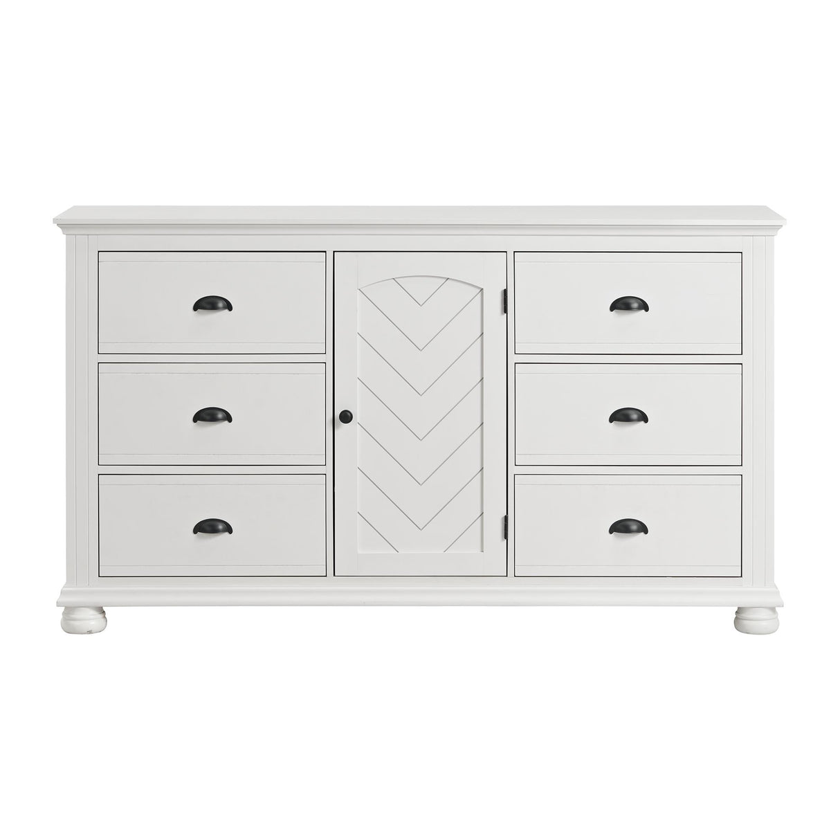  Elements International Kona B-9340-7-DR 6-Drawer Dresser IMAGE 2