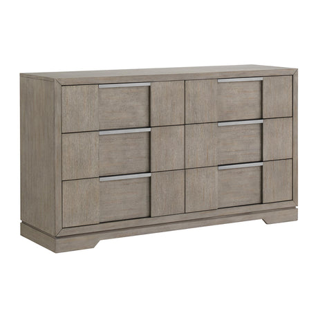  Elements International Kelis B-9770-3-DR 6-Drawer Dresser IMAGE 1