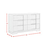  Elements International Kelis B-9770-3-DR 6-Drawer Dresser IMAGE 9