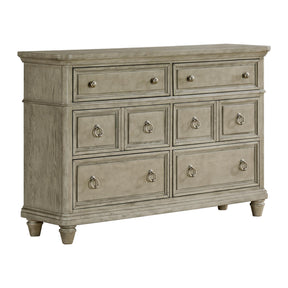  Elements International Whit-Ash B-11360-3-DR 6-Drawer Dresser IMAGE 1