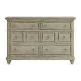  Elements International Whit-Ash B-11360-3-DR 6-Drawer Dresser IMAGE 2