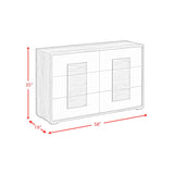  Elements International San Matteo B-16010-7-DR 6-Drawer Dresser IMAGE 9
